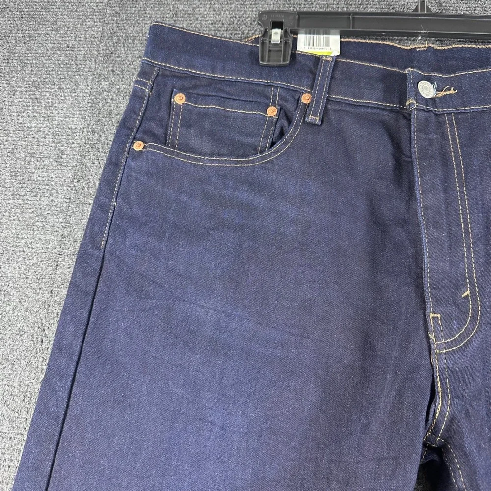 Levi's 502 Taper Jeans Mens 38x30 W38 L30 Indigo Blue Levi's Flex Stretch NWT